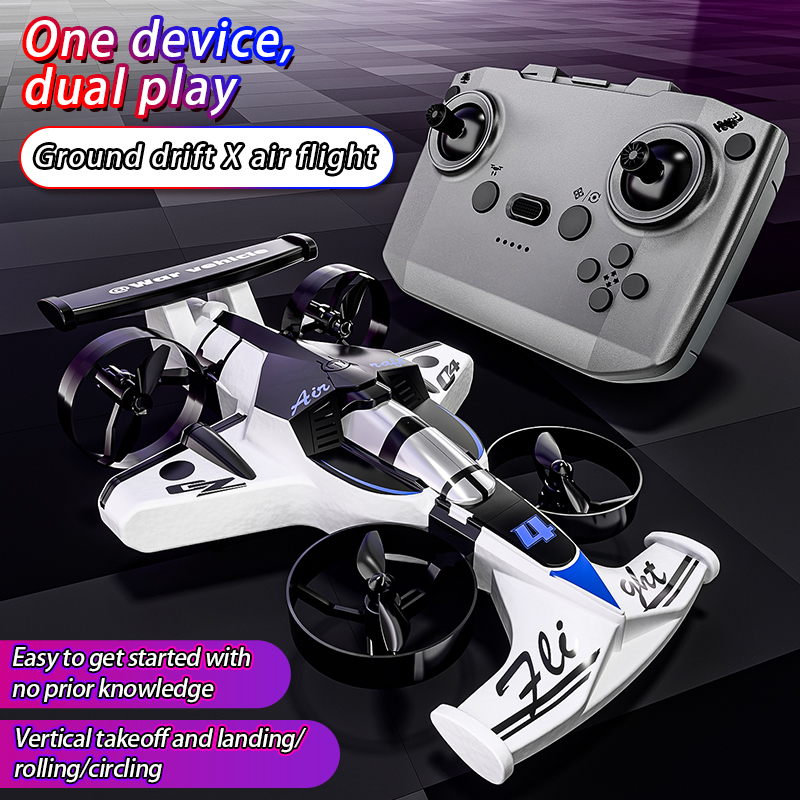 Rc Drone And Flying Car - CZ04 Auto RC Anfibia 2in1 per
