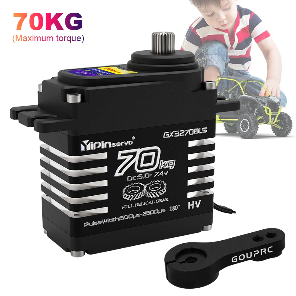 Rc Car Servo - 1/2 Pezzi Motore Brushless a Coppia