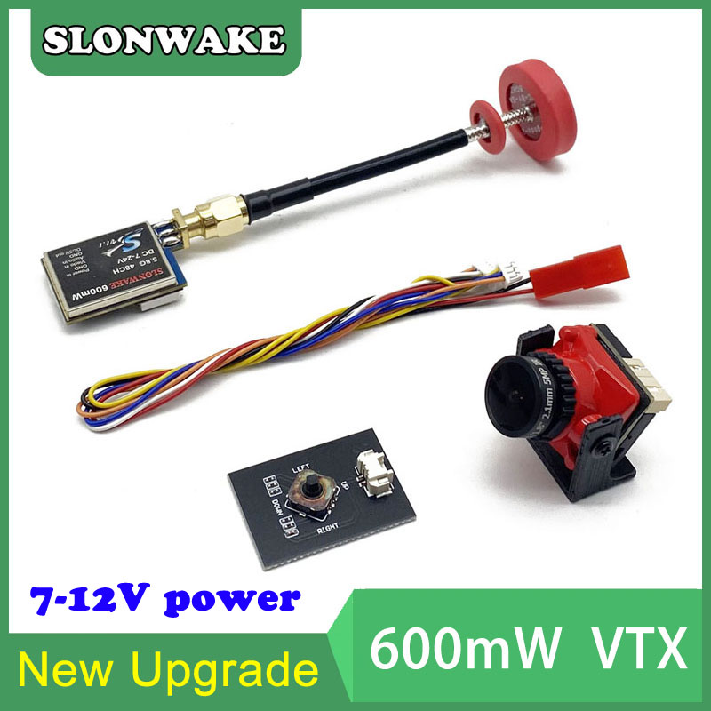 Drone Rc Controller - Trasmettitore FPV VTX-CAM regolabile 5.8G 48CH