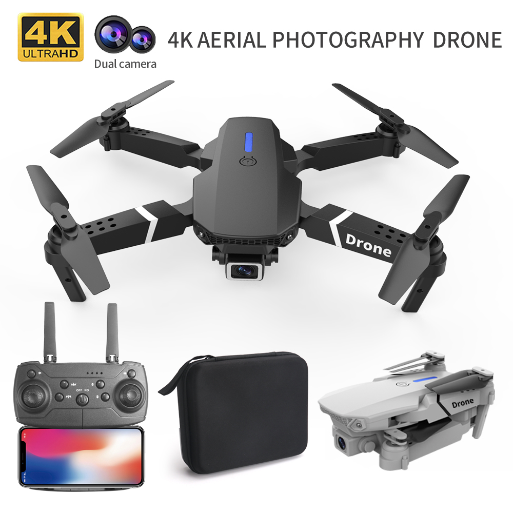 Drone E88Pro Rc 4K - 2025 E88 Pro Drone Professionale HD