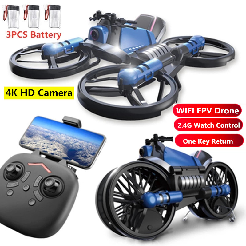Drone E88Pro Rc 4K - WIFI FPV uav aircraft moto 2