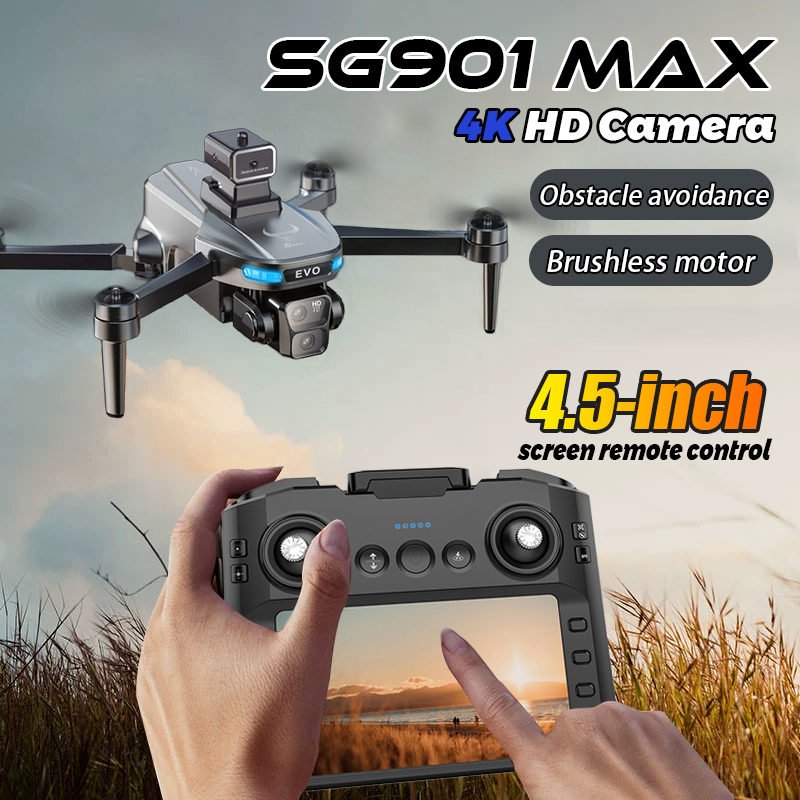 Drone E88Pro Rc 4K - ZLL Sg901Max Droni per Principianti, Aeromobile