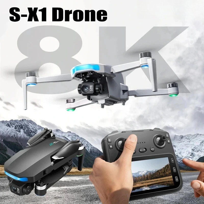 Drone E88Pro Rc 4K - Drone Originale S-X1 8K HD Professionale