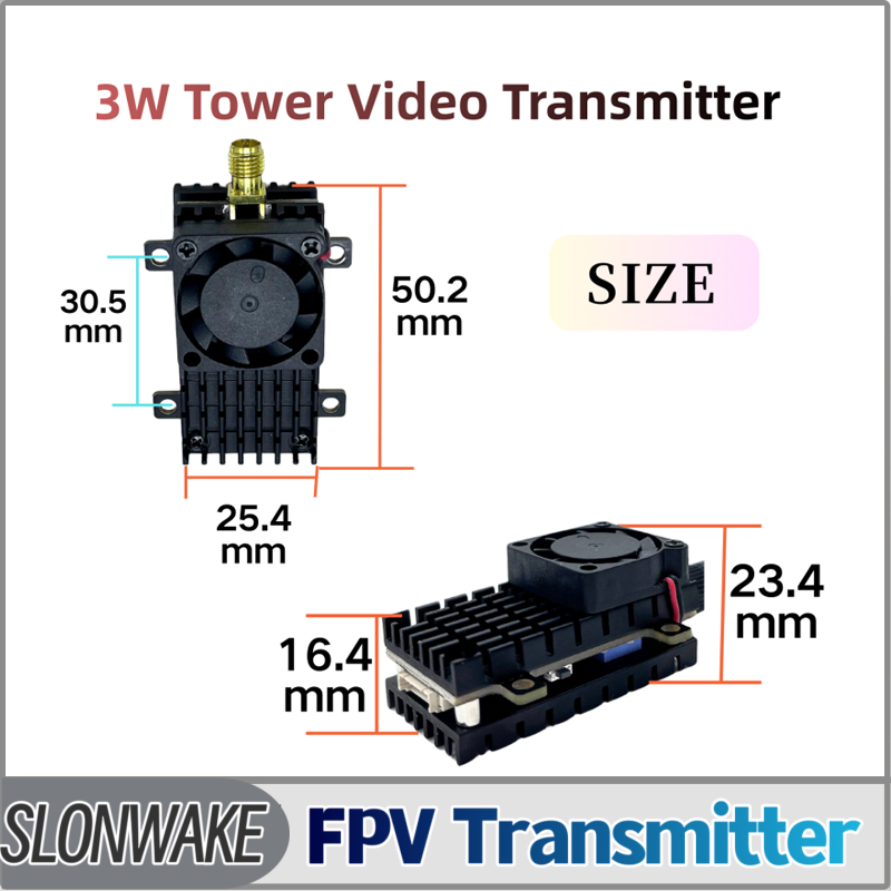 Drone Rc Controller - SLONWAKE 5.8G 3000mW Simulazione VTX FPV