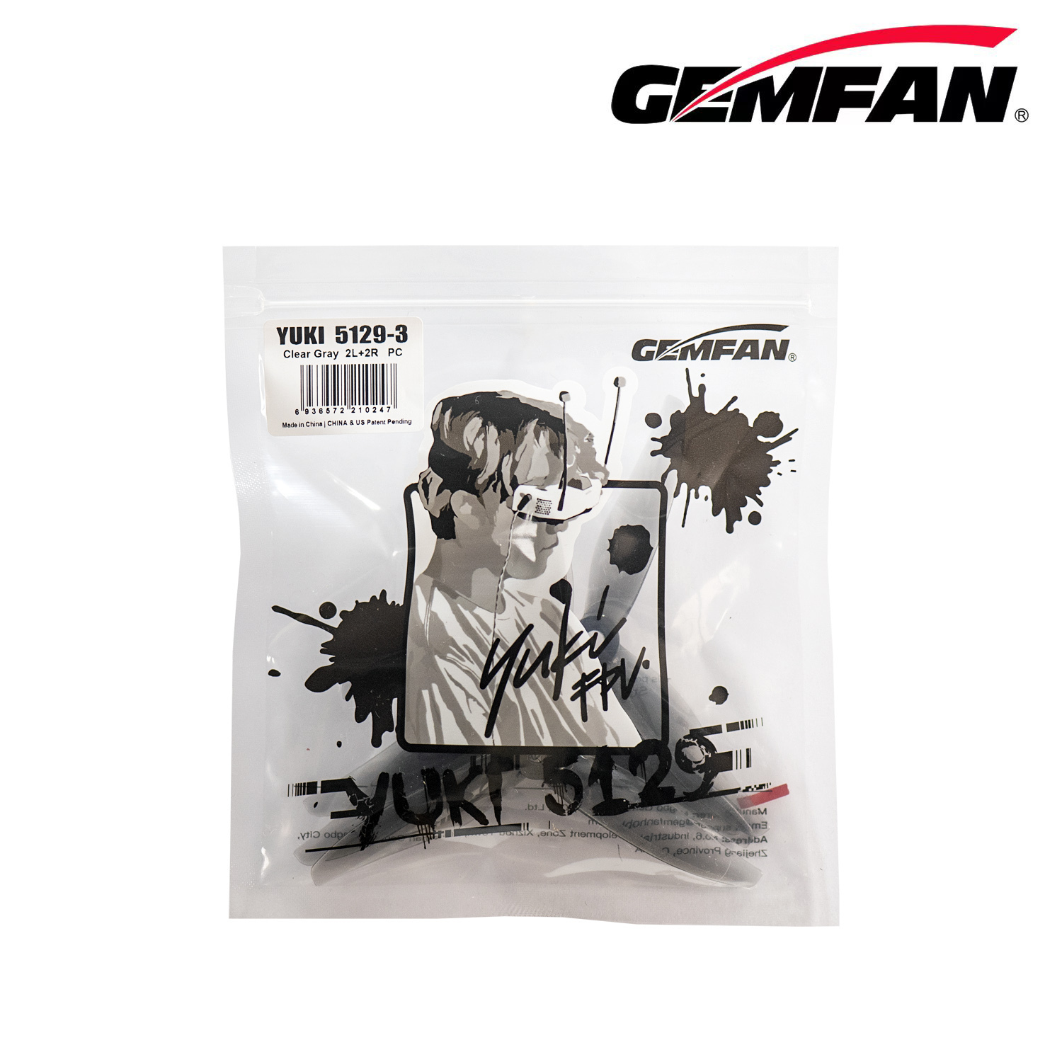 Fpv Racing Motor - Gemfan 5129 5 pollici 3 pale/tri-lama