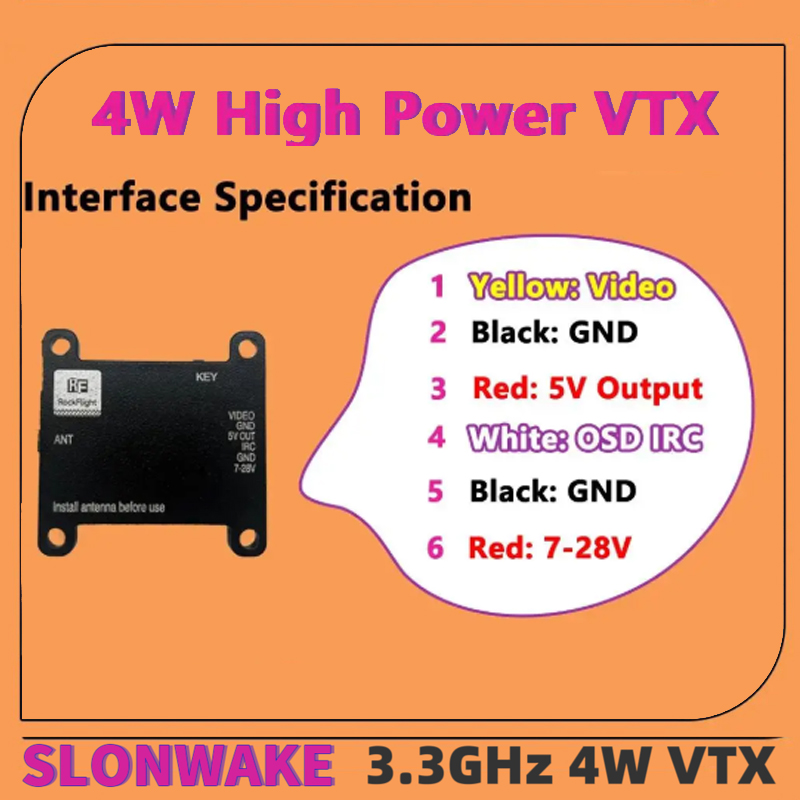 Trasmettitore Video VTX SLONWA - Drone Rc Controller recensione e prezzo