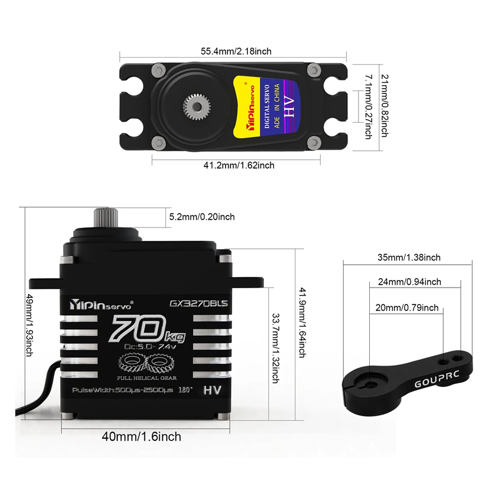 1/2 Pezzi Motore Brushless a C - Rc Car Servo recensione e prezzo
