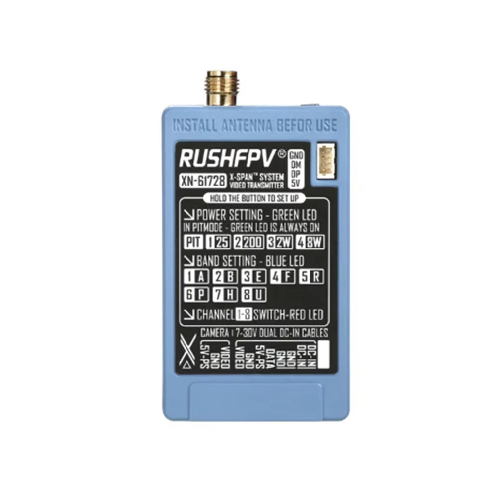 RUSHFPV 6.1‑7.2G 8W X61728 Mod - Receiver Rc Drone recensione e prezzo