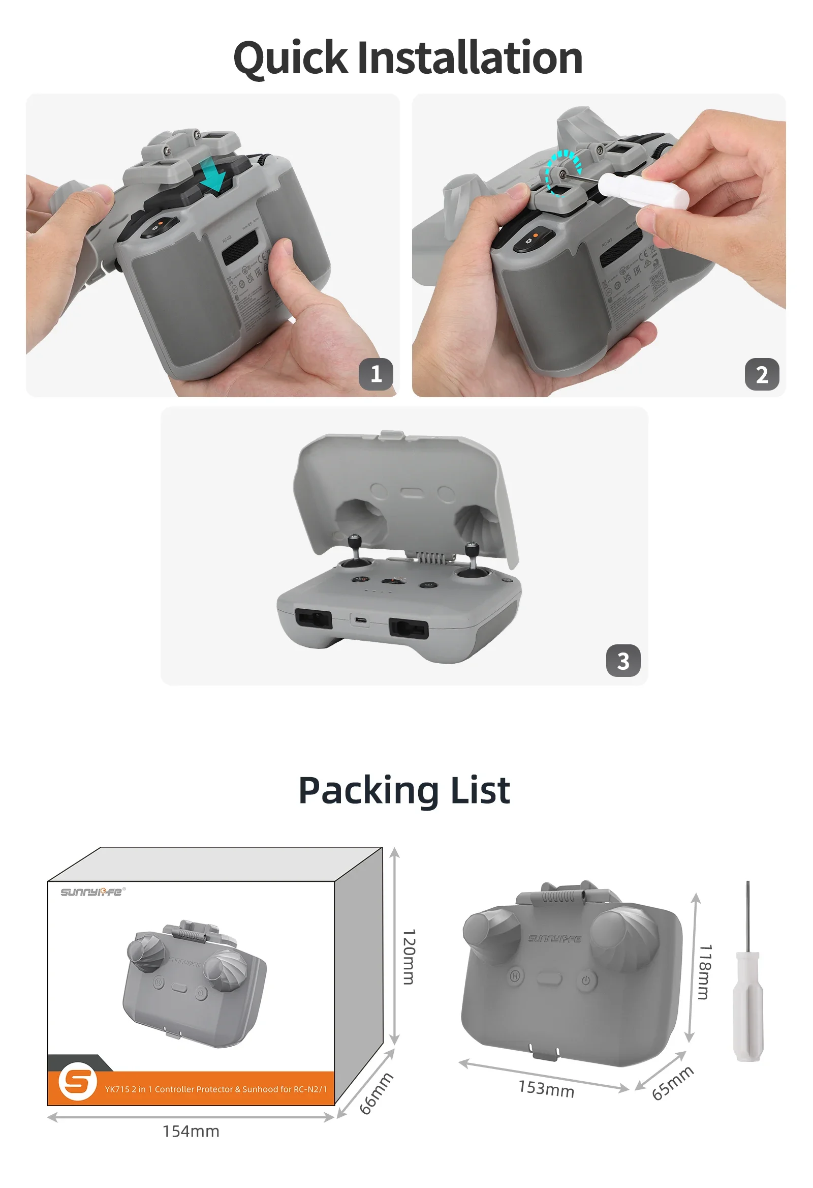 2 in 1 Controller Protector Su - Drone Dji Rc Pro 2 recensione e prezzo
