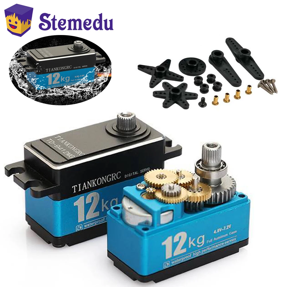 12KG TD-9412MG motore a spazzo - Rc Car Servo recensione e prezzo