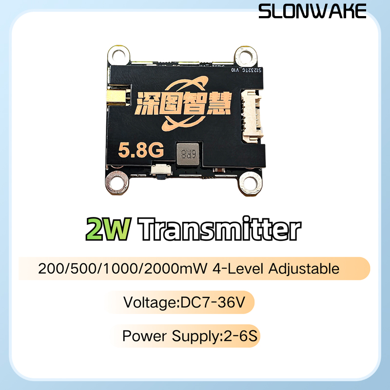 Trasmettitore VTX SLONWAKE 5.8 - Quadcopter Frame recensione e prezzo