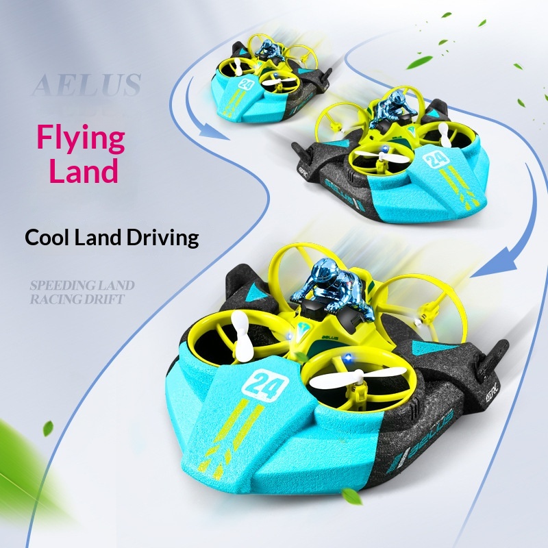 V24 Drone RC 3-in-1: Aereo, El - Rc Drone And Flying Car recensione e prezzo