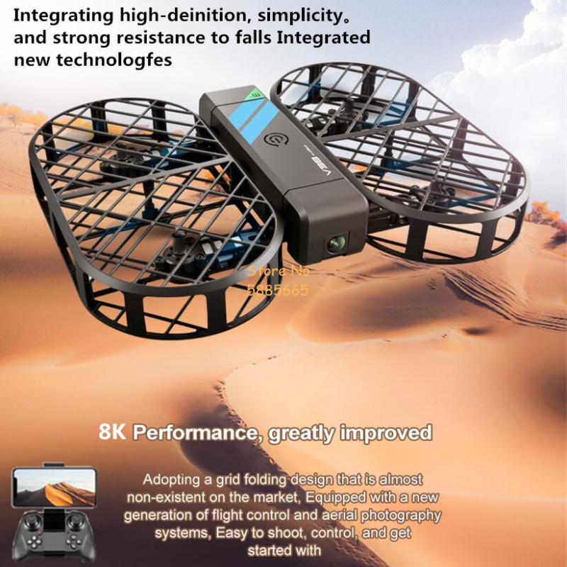 Telecamera HD 8K 360 °   Prote - Drone E88Pro Rc 4K recensione e prezzo