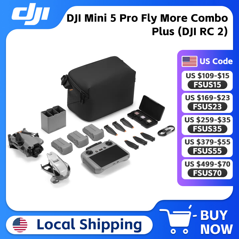 DJI Mini 5 Pro Fly More Combo  - Drone Dji Rc Pro 2 recensione e prezzo