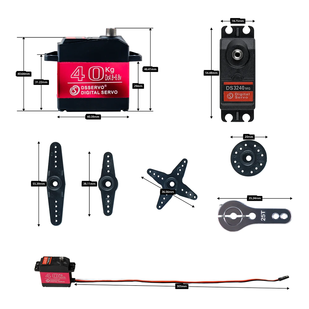 40KG Dsservo DS3240 Grande Cop - Rc Car Servo recensione e prezzo