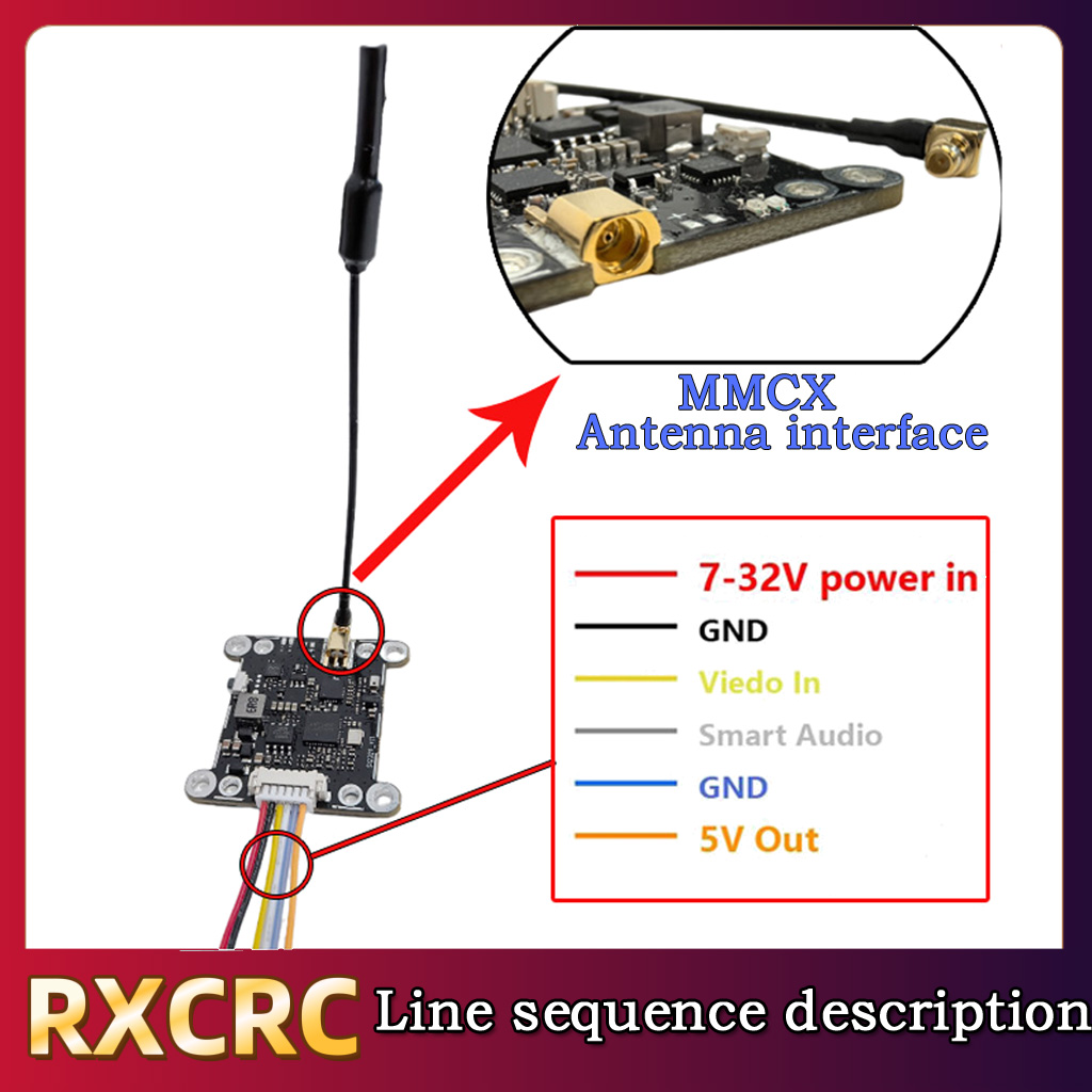 Modulo RXCRC 5.8G 48CH 1.6W VT - Drone Rc Controller recensione e prezzo