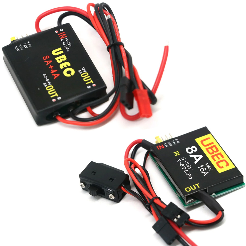 Nuovo 2S-6S 6-36V UBEC-8A BEC  - Rc Car Servo recensione e prezzo