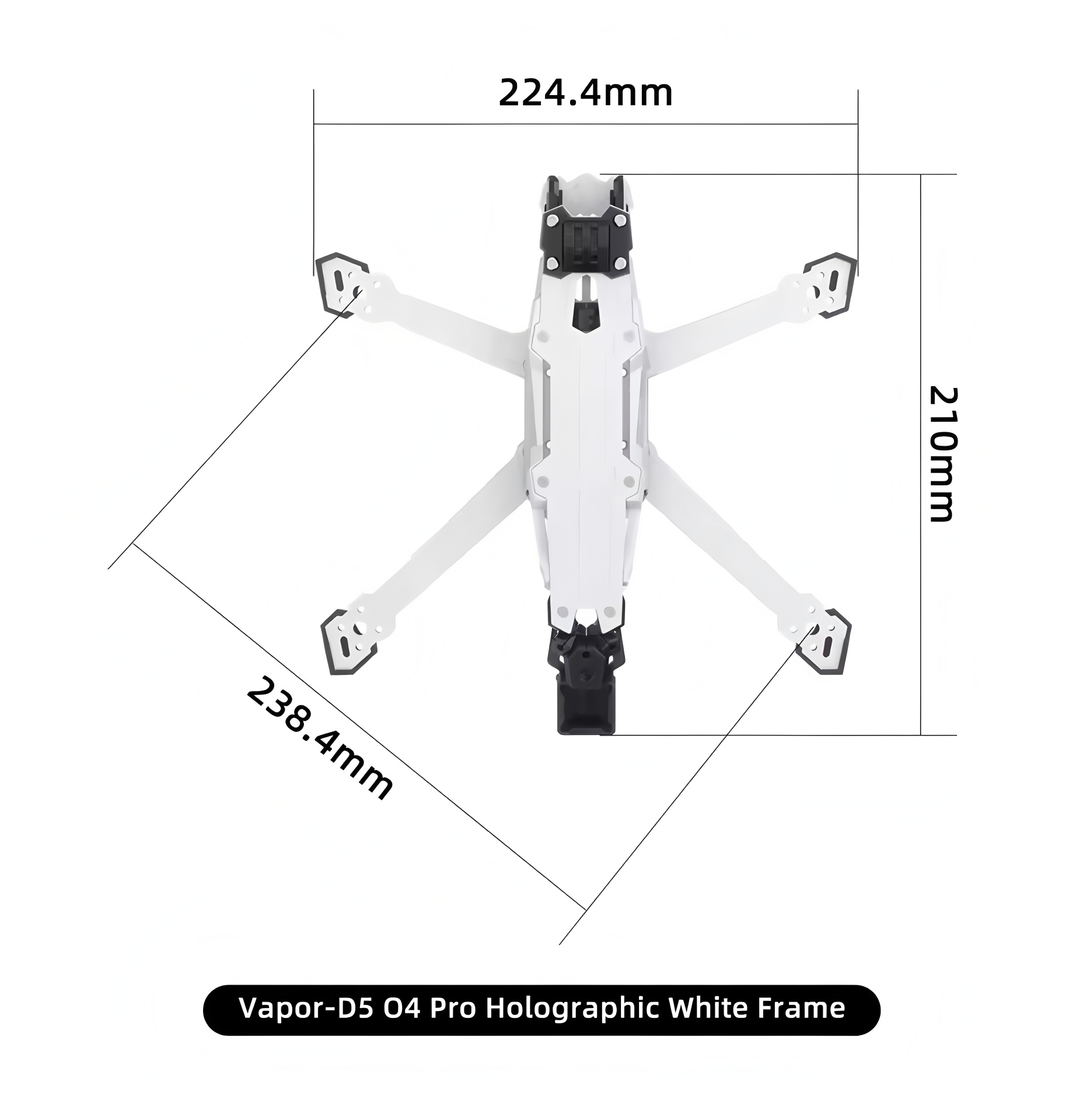 GEPRC Vapor D5/x5/x6 O4 Pro Fr - Quadcopter Frame recensione e prezzo
