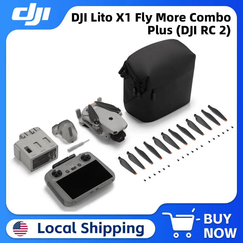 DJI Lito X1 Fly More Combo Plu - Drone Dji Rc Plus 2 recensione e prezzo